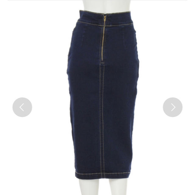 dazzlin(ダズリン)のデニムスリットスカート レディースのスカート(ロングスカート)の商品写真