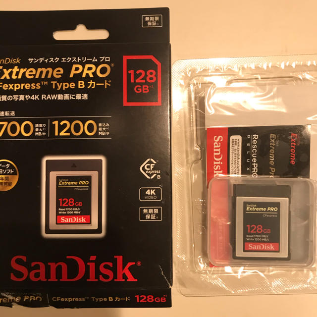 SanDisk サンディスク cfexpressカード128GB 4枚 2