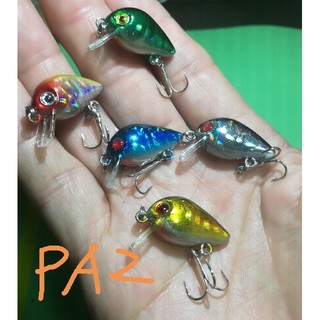 [PA2]ミニクランクベイト2.8cm 1.6g 5個組　ルアー　釣り　ベイト(ルアー用品)