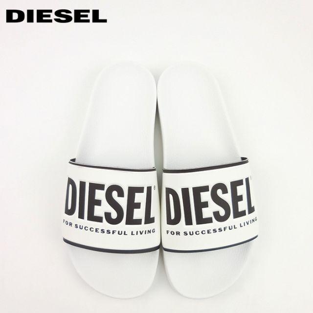 ディーゼル DIESEL シャワーサンダル ビーサン メンズシャワサン 27 白