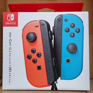 ニンテンドースイッチ(Nintendo Switch)のSwitch Joy-Con ネオンレッド ネオンブルー(その他)