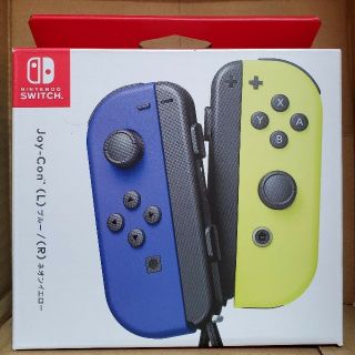 ニンテンドースイッチ(Nintendo Switch)のSwitch Joy-Con ブルー ネオンイエロー(その他)