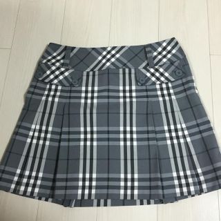 バーバリー(BURBERRY)の【美品】Burberryチェックスカート(ミニスカート)