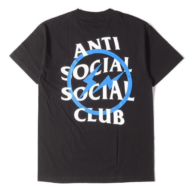 FRAGMENT(フラグメント)のAntisocialsocialclub×Fragment Tee 青 2XL メンズのトップス(Tシャツ/カットソー(半袖/袖なし))の商品写真