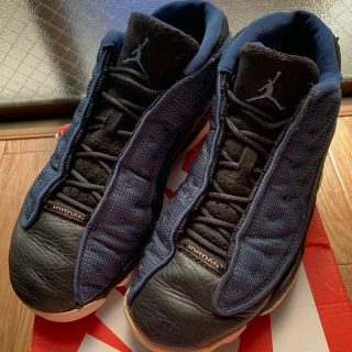 ナイキ(NIKE)のNIKE AIR JORDAN 13 LOW NAVY 26cm(スニーカー)