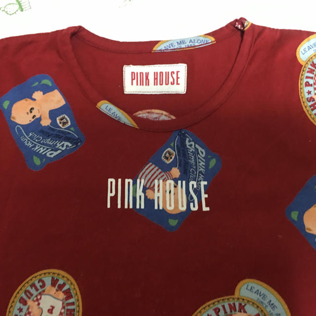 PINK HOUSE(ピンクハウス)の訳あり　ピンクハウス　Tシャツ レディースのトップス(Tシャツ(半袖/袖なし))の商品写真