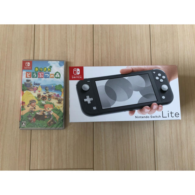 【新品・未使用】任天堂 Switch Lite  あつまれどうぶつの森セット