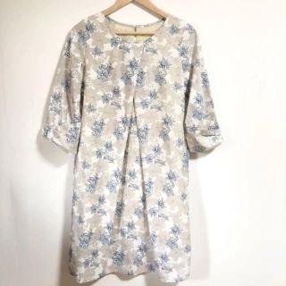 ローラアシュレイ(LAURA ASHLEY)の春に着たい(๑˃̵ᴗ˂̵)✨‼️❤️image❤️袖リボン 花柄ワンピース(ひざ丈ワンピース)