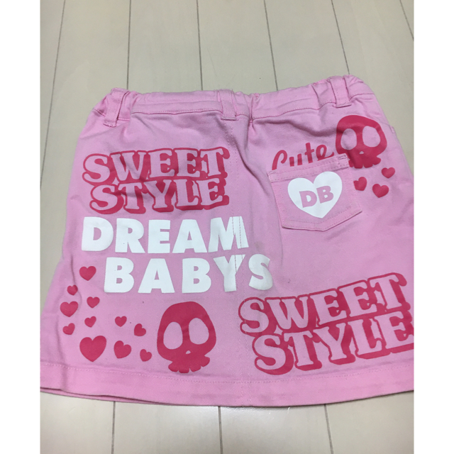 DREAMBABYS(ドリームベイビーズ)のスカート　120cm  キッズ/ベビー/マタニティのキッズ服女の子用(90cm~)(スカート)の商品写真