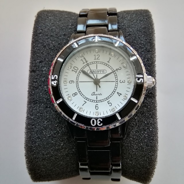 ABISTE(アビステ)のレディース ABISTE 腕時計　ブラック レディースのファッション小物(腕時計)の商品写真