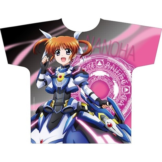 魔法少女リリカルなのはDetonation フルグラフィックTシャツ 高町なのは