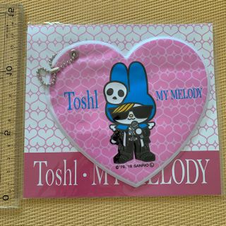 レア　非売品　 Toshl マイメロディ　Sanrio パスケース(ミュージシャン)