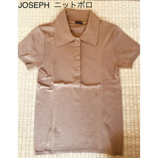 ジョゼフ(JOSEPH)のJOSEPH ジョセフ　ジョゼフ コットン100%のニットポロ　大人シックな装い(ニット/セーター)