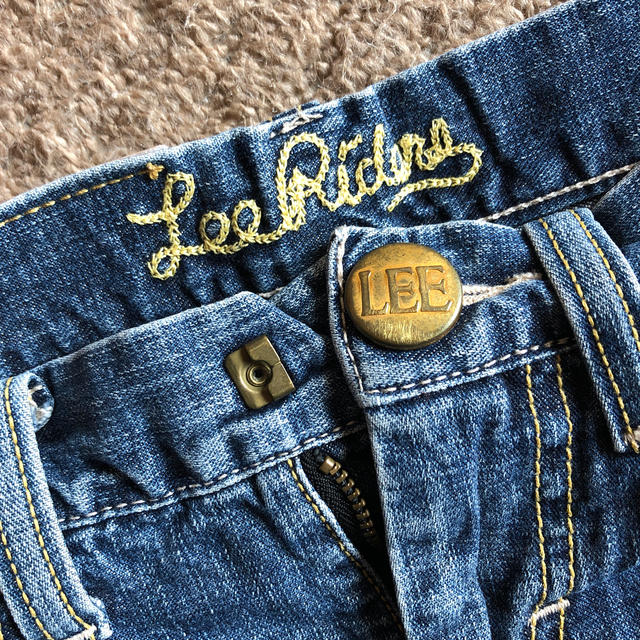 Lee(リー)のLee デニムミニスカート 100 キッズ/ベビー/マタニティのキッズ服女の子用(90cm~)(スカート)の商品写真