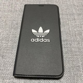 アディダス(adidas)の🌸【iPhone 11 Pro MAX】adidas レザー手帳ケース🌸(iPhoneケース)