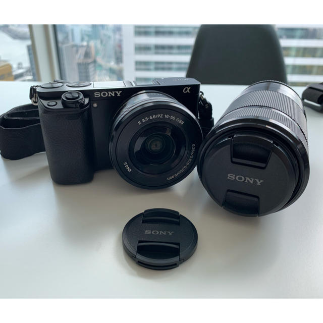 レンズ2個 ソニー sony α6000 ダブルズーム ブラック ミラーレス一眼
