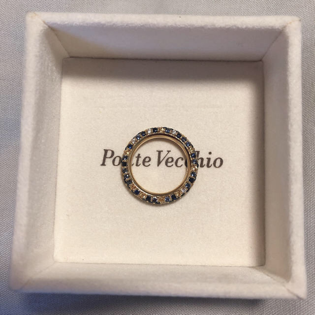 PonteVecchio(ポンテヴェキオ)のPonte Vecchioフルエタニティーリング K18YGD0.23S1.37 レディースのアクセサリー(リング(指輪))の商品写真