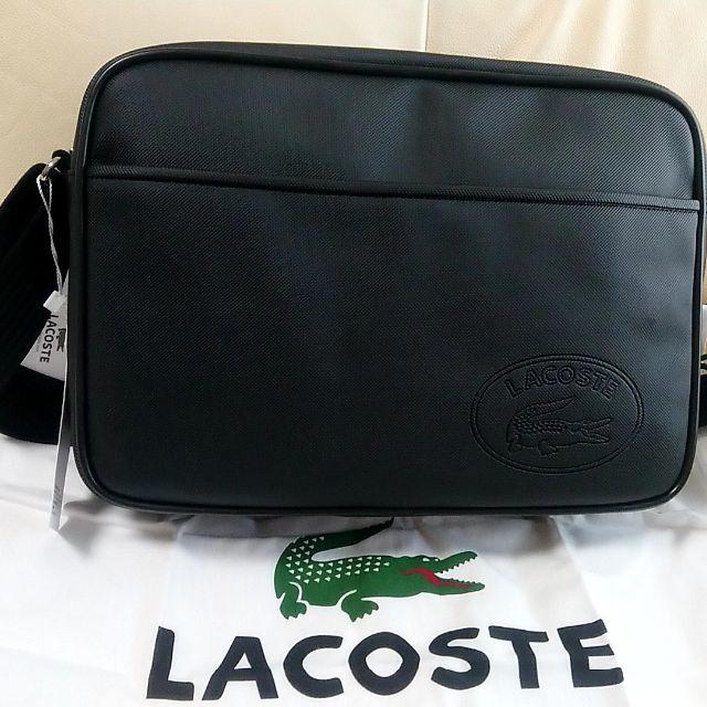 値下 新品送料込 LACOSTE ラコステ ショルダーバッグ エアラインバッグ | フリマアプリ ラクマ