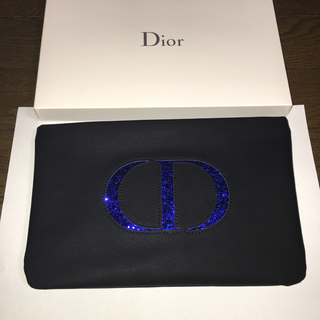 クリスチャンディオール(Christian Dior)の新品💎ディオール ブルーキラキラポーチ(ポーチ)