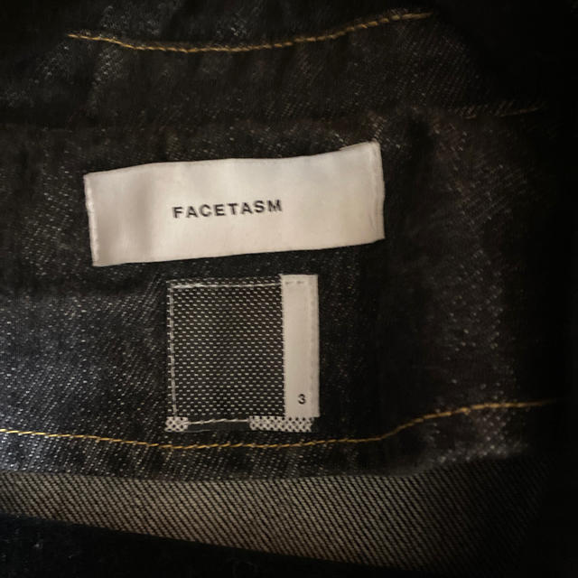 FACETASM - facetasm ファセッタズム デニムライダースジャケットの通販 by りよ's shop｜ファセッタズムならラクマ
