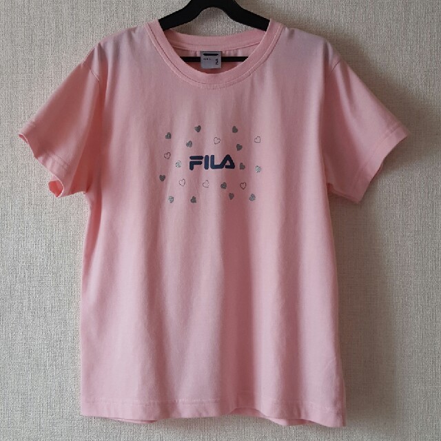 FILA(フィラ)のFILA　Tシャツ　ピンク♡ レディースのトップス(Tシャツ(半袖/袖なし))の商品写真