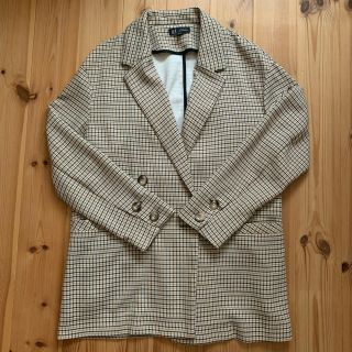 ザラ(ZARA)のZARA チェックジャケット(テーラードジャケット)