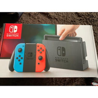 ニンテンドースイッチ(Nintendo Switch)のnintendo switch ネオン　本体　中古品　ニンテンドースイッチ(家庭用ゲーム機本体)