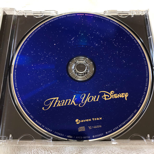 Disney(ディズニー)の“Thank you Disney” CD エンタメ/ホビーのCD(ポップス/ロック(邦楽))の商品写真