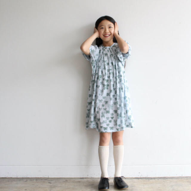 キッズ服女の子用(90cm~)ミナペルホネンキッズ130 memoria ワンピース