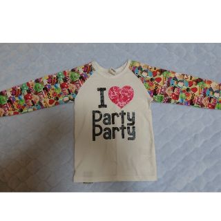 パーティーパーティー(PARTYPARTY)のPARTYPARTY  ロンt  100㌢(Tシャツ/カットソー)