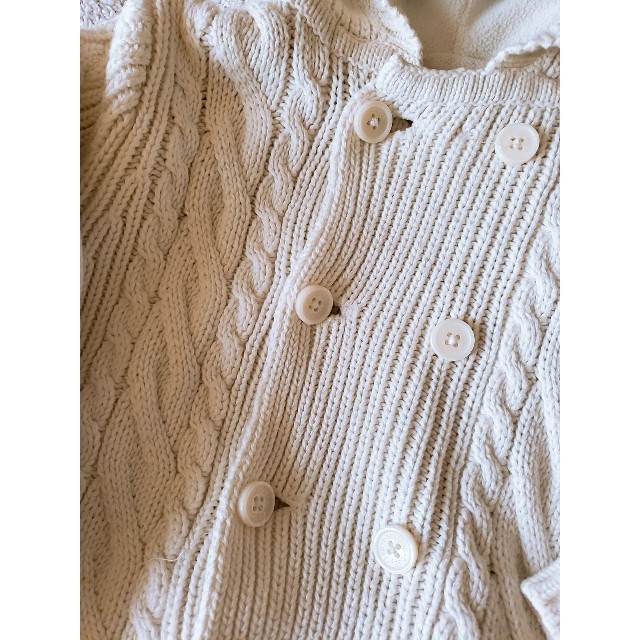 babyGAP(ベビーギャップ)の★ベビー80sizeニットパーカー★ キッズ/ベビー/マタニティのベビー服(~85cm)(ジャケット/コート)の商品写真