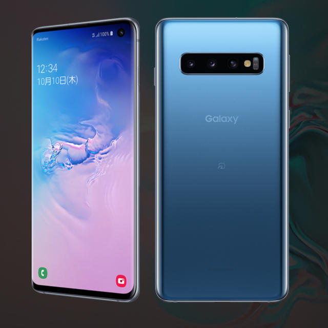 GalaxyS10Galaxy S10 Prism Blue SIMフリー新品 翌日発送