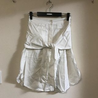 アレキサンダーワン(Alexander Wang)のアレキサンダーワン シャツスカート(ひざ丈スカート)