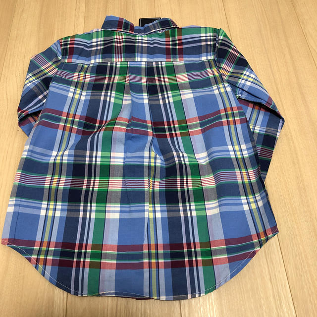 Ralph Lauren(ラルフローレン)の【値下げ】ラルフローレン　ボタンダウン シャツ　110センチ キッズ/ベビー/マタニティのキッズ服男の子用(90cm~)(ブラウス)の商品写真