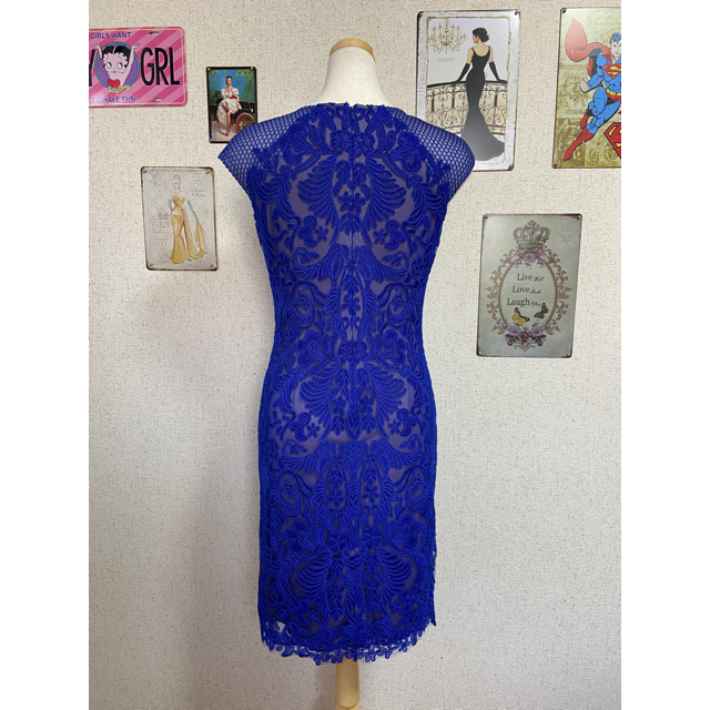 TADASHI SHOJI(タダシショウジ)の美品 2 タダシショージ ワンピース ドレス BC4622LN レディースのワンピース(ひざ丈ワンピース)の商品写真