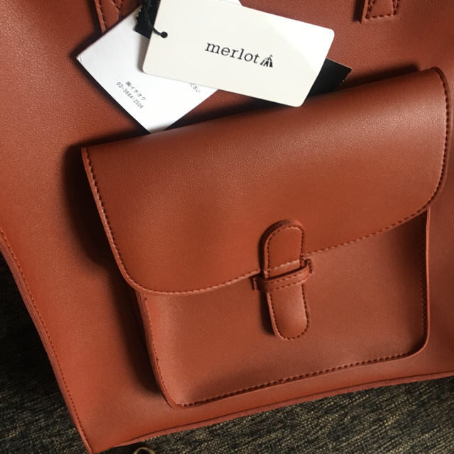 merlot(メルロー)のメルロー　2ウェイバッグ レディースのバッグ(トートバッグ)の商品写真