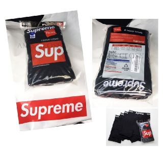 シュプリーム(Supreme)のこーき様☆2枚セットsupreme Hanes ボクサーパンツ S 新品  (ボクサーパンツ)