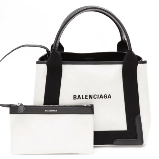 売れ筋がひ贈り物！ BALENCIAGA BAG - バレンシアガ ポーチ付きトート