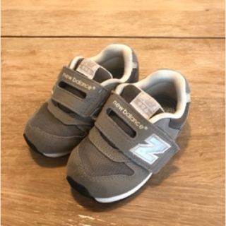 ニューバランス(New Balance)のニューバランス  スニーカー　14.5センチ　グレー(スニーカー)