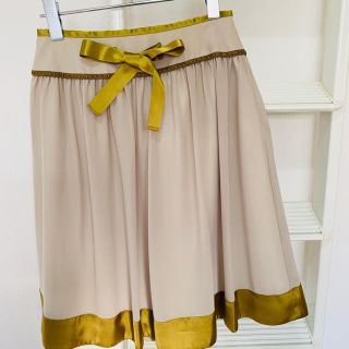 ロイスクレヨン(Lois CRAYON)のロイスクレヨン　ギャザースカート　美品(ひざ丈スカート)