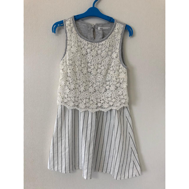 ikka(イッカ)のikka キッズ 夏用ワンピース(女の子) キッズ/ベビー/マタニティのキッズ服女の子用(90cm~)(ワンピース)の商品写真