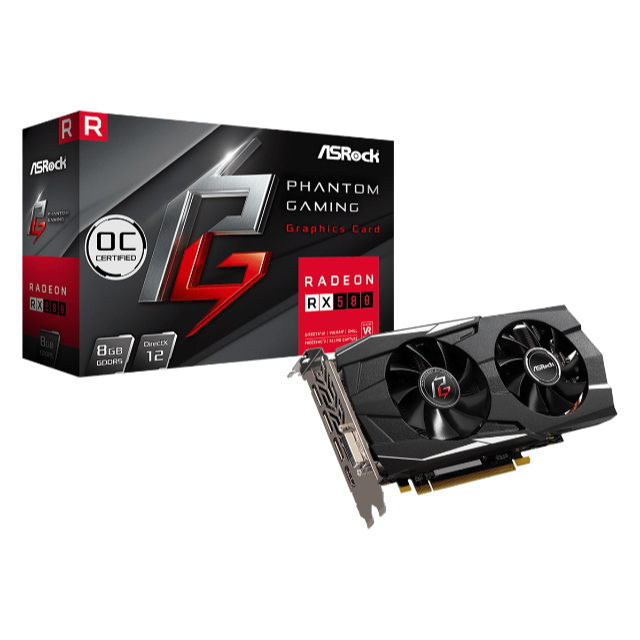 Asrock Phantom Gaming RADEON RX580 8G OC