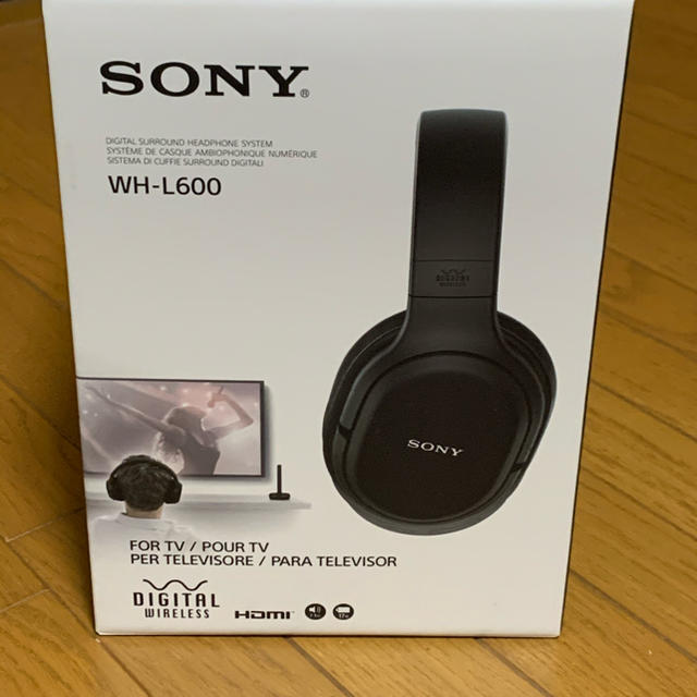 ソニー　WH-L600 7.1ch デジタルサラウンドヘッドホン