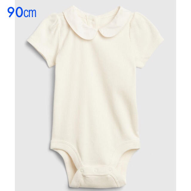 『新品』babyGap 襟付き半袖リブボディ 90㎝キッズ/ベビー/マタニティ