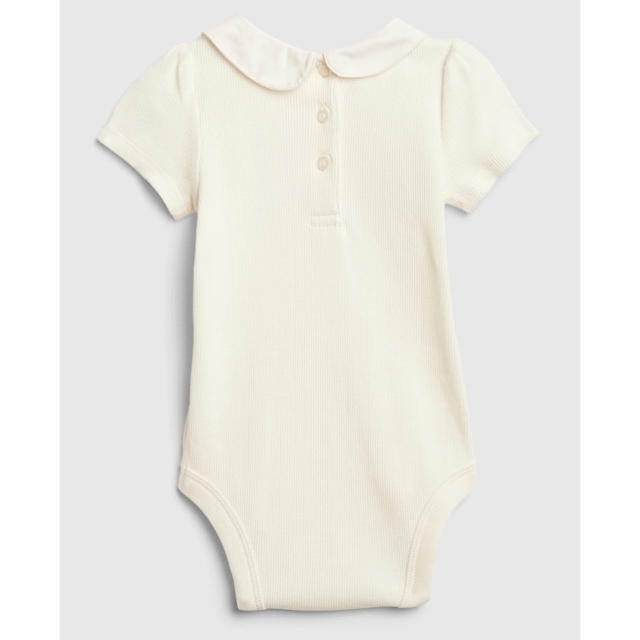 babyGAP(ベビーギャップ)の『新品』babyGap 襟付き半袖リブボディ 90㎝ キッズ/ベビー/マタニティのキッズ服女の子用(90cm~)(その他)の商品写真