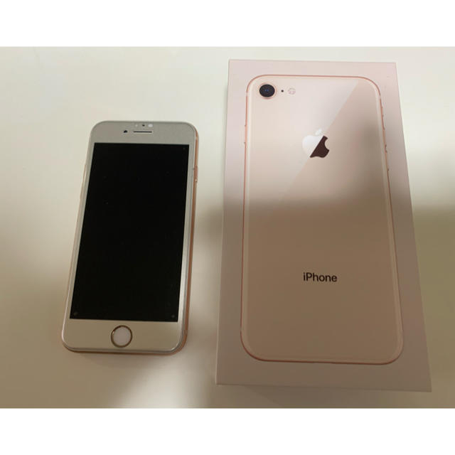 【美品】iPhone8 GOLD 64GB SIMフリー