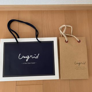 アングリッド(Ungrid)のアングリッド紙袋・2枚セット③(ショップ袋)