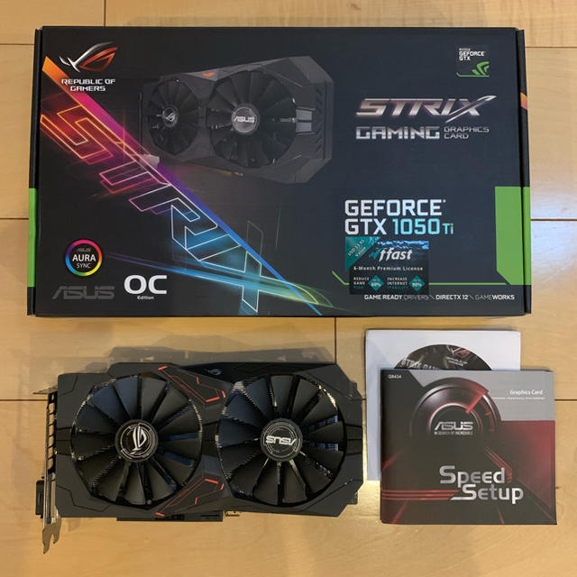 ASUS STRIX-GTX1050TI-O4G-GAMING