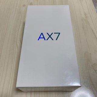 アンドロイド(ANDROID)のoppo  AX7 SIMフリー　新品未開封(スマートフォン本体)