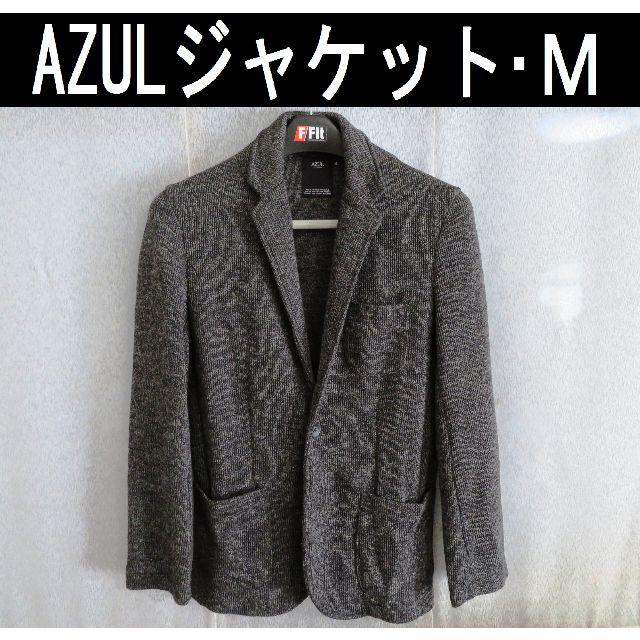 AZUL by moussy(アズールバイマウジー)のAZUL ジャケット Ｍサイズ（テーラード 春物・グレー・アズール） メンズのジャケット/アウター(テーラードジャケット)の商品写真